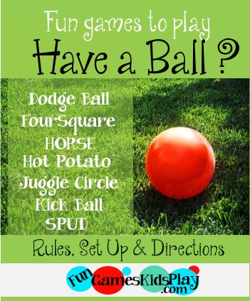 Balls to use in kids ball games